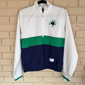 Notre Dame ND Under Armour Women’s 1/4 Zip  College Pullover Shirt Top Size M